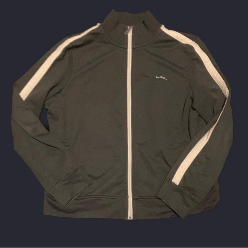 Ralph Lauren Black Jacket with White Accents